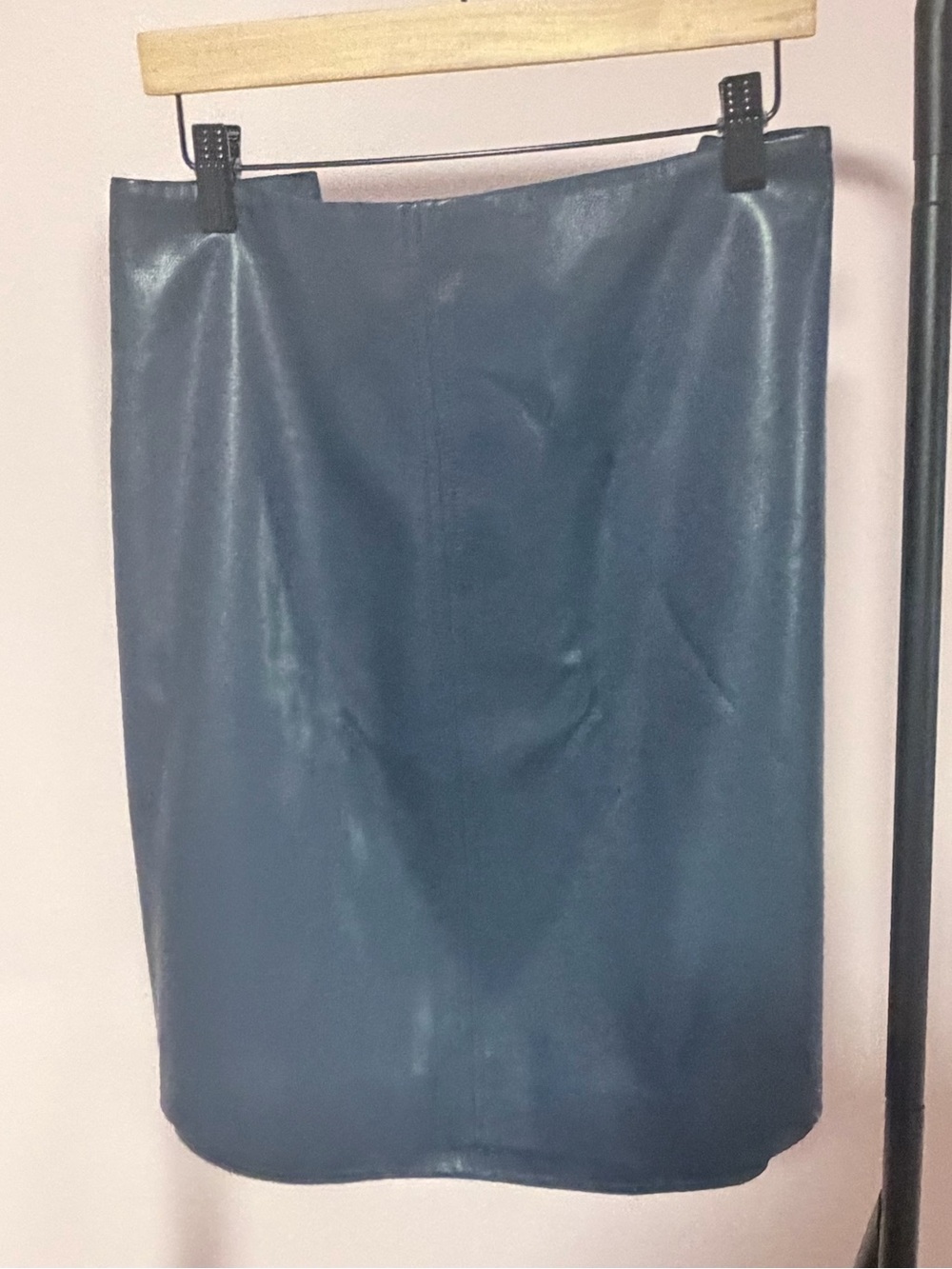 J.Crew Fairfax Faux Leather Pencil Skirt – Ocean Navy – Size 20 – NWT